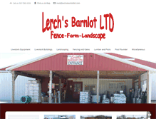 Tablet Screenshot of lerchsbarnlotltd.com